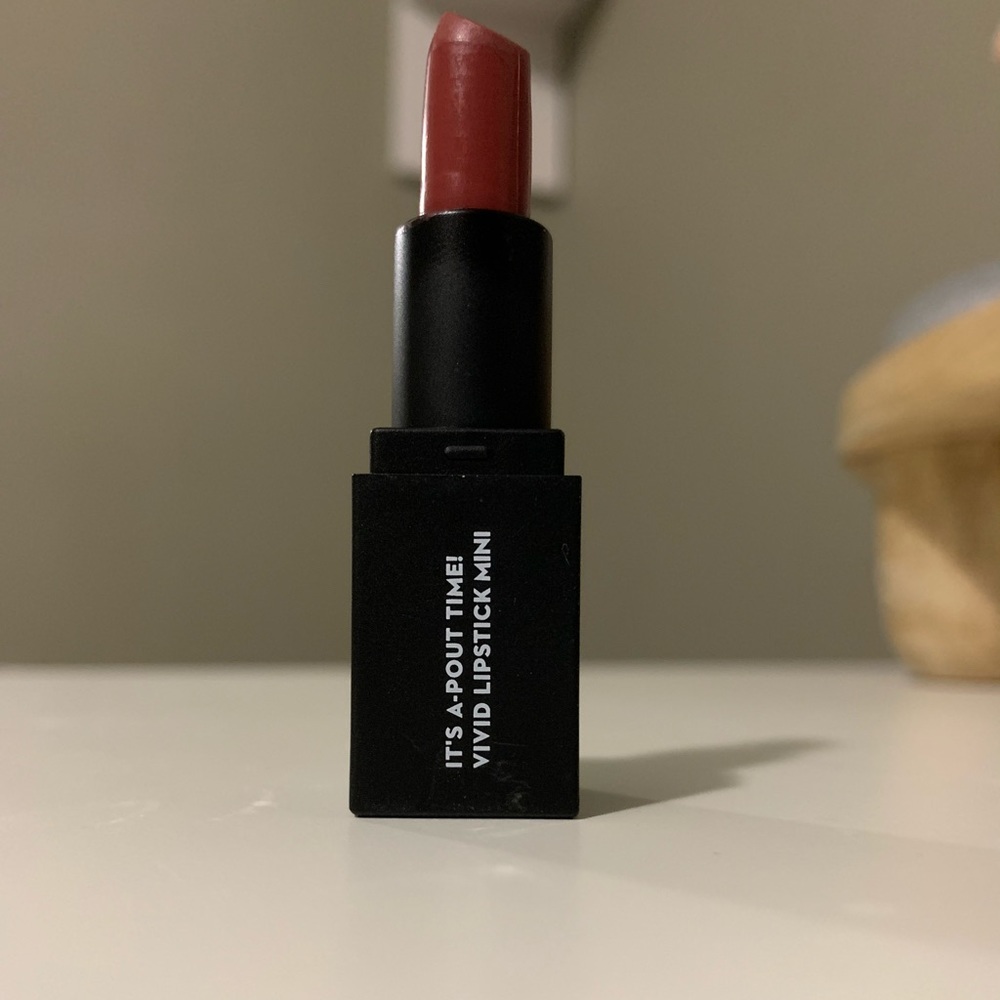 Red lipstick